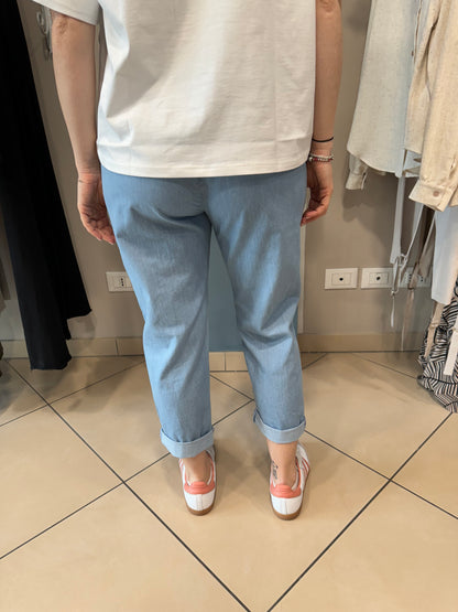 Susymix- Pantalone chambray