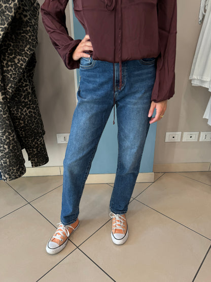 Denim Mom Fit- lavaggio medio