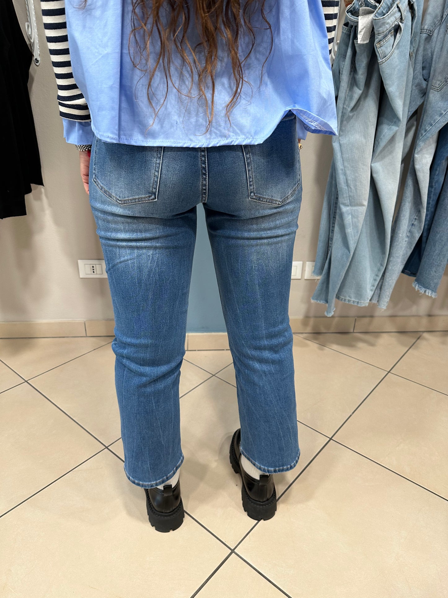 Susymix- denim regular elasticizzato