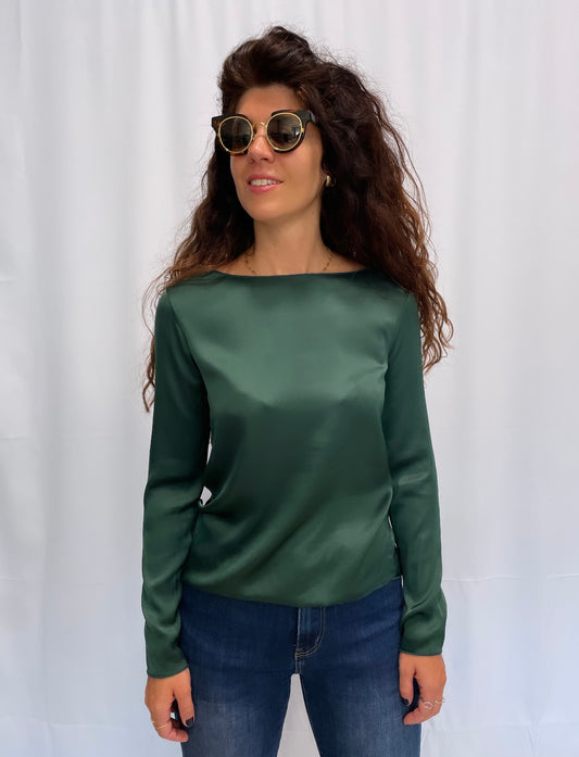 Susymix - Blusa raso di viscosa